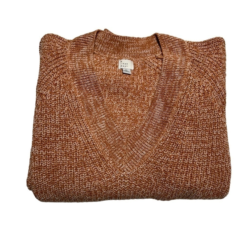 a new day (NWOT) V Neck Sweater Size XL - Picture 3 of 8